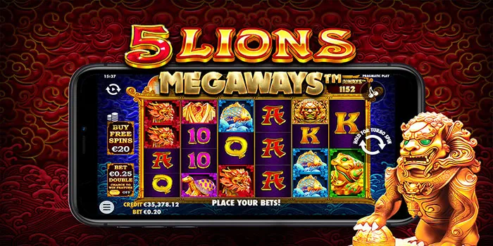 5 Lions Megaways Slot Online dengan Megaways yang Menjanjikan