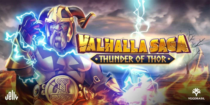 Valhalla Saga: Thunder Of Thor Slot YggDrasil Mitologi Nordik, Dewa Petir Thor