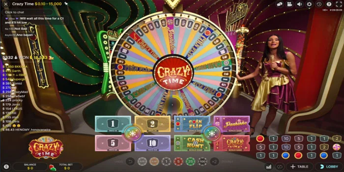 Variasi Taruhan Crazy Time Casino